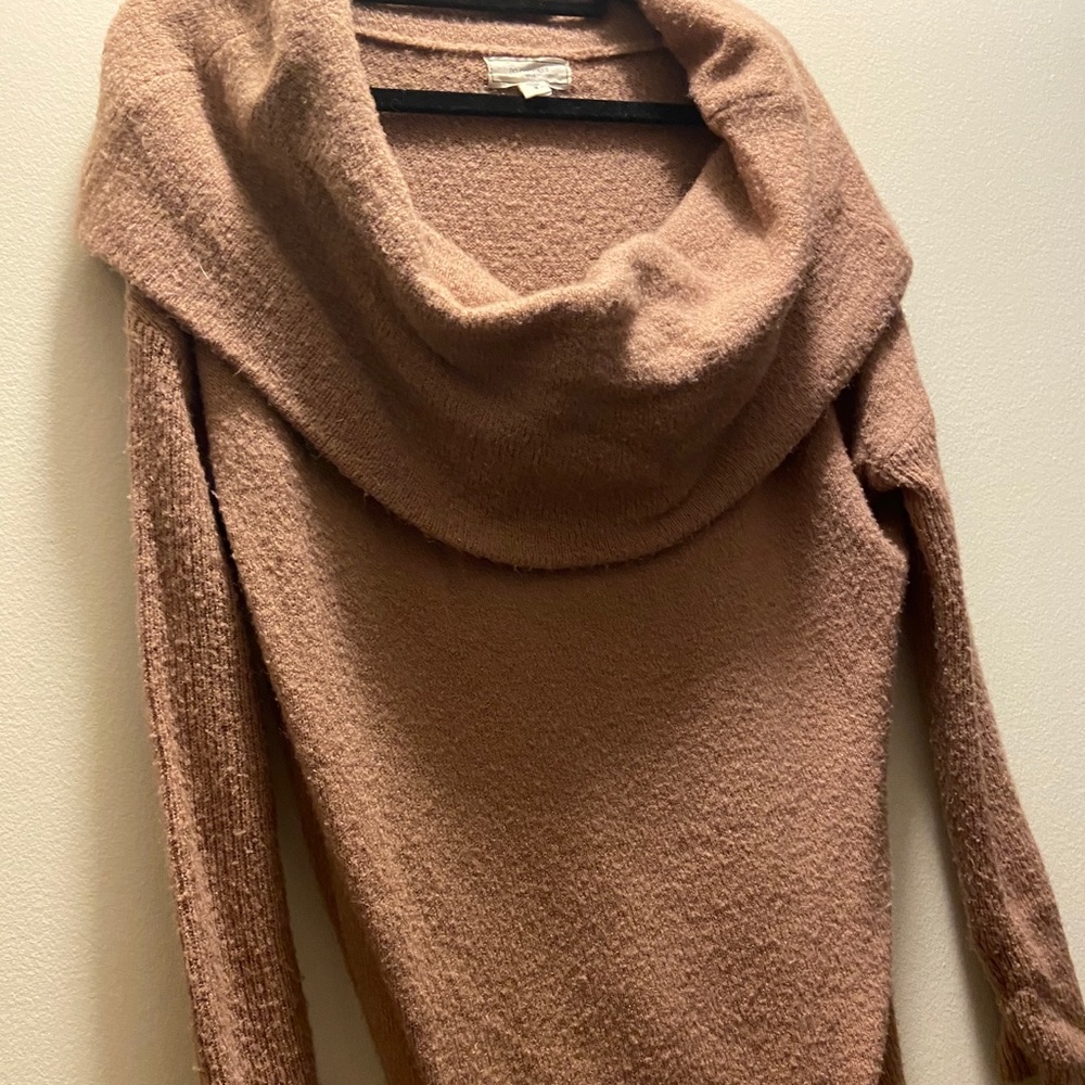 Dusty Rose Oversized Sweater